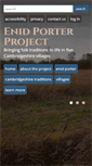 Mobile Screenshot of enidporterproject.org.uk
